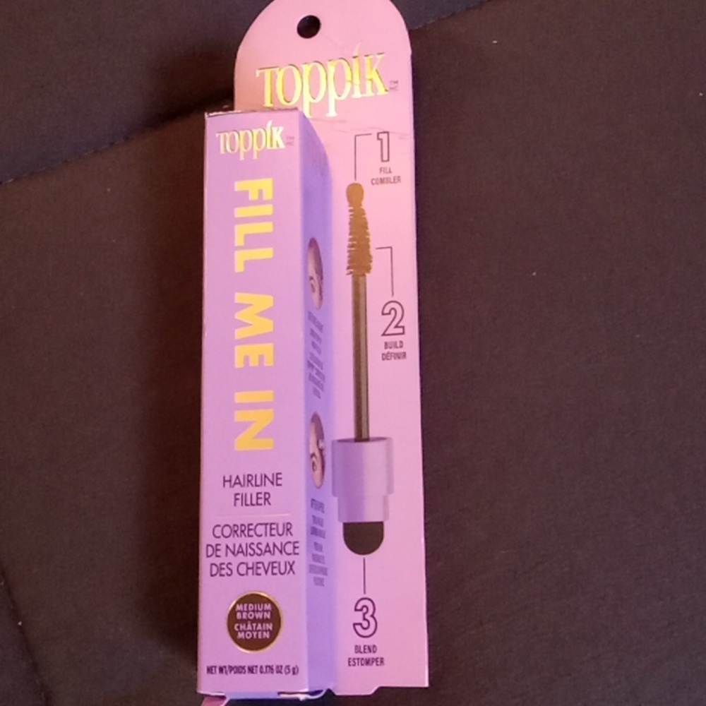 Toppik,fill me in hairline filler